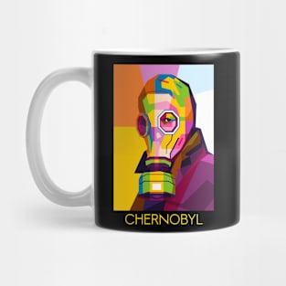 Chernobyl Mask Mug